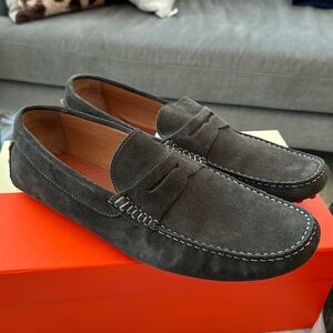 Like new New Republic driver driving shoes loafers gray size US 11.5 or eu 45